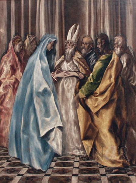 El Greco Spanish school Oil on canvas